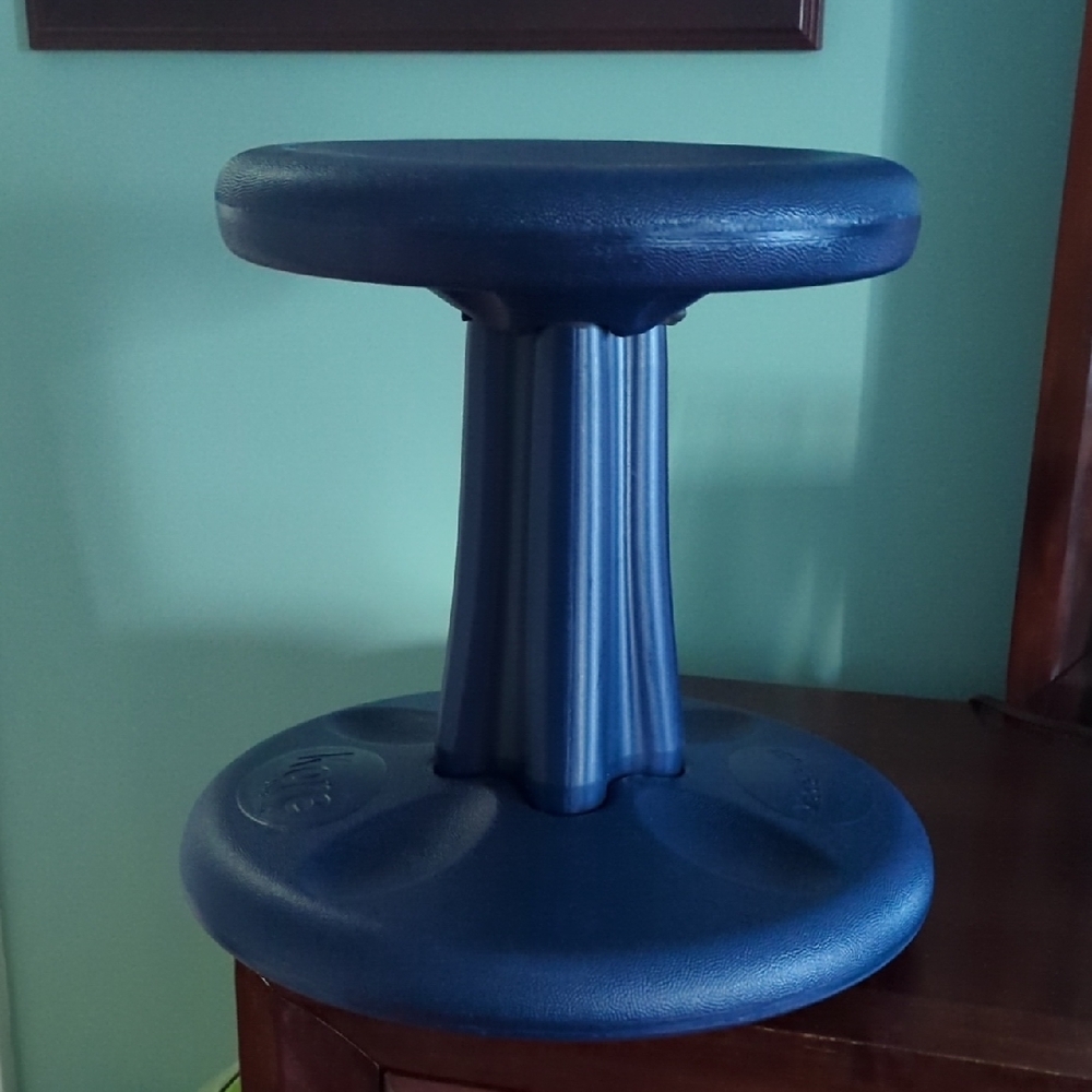 Kids Blue Wobble Stool